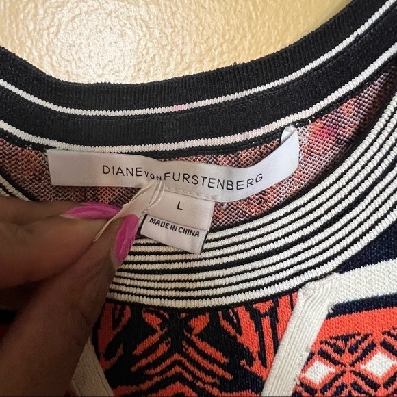 DIANE VON FURSTENBERG | Jersey Knit Dress - Picture 6 of 12